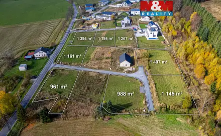 Prodej stavebního pozemku 1 184 m², Jeseník