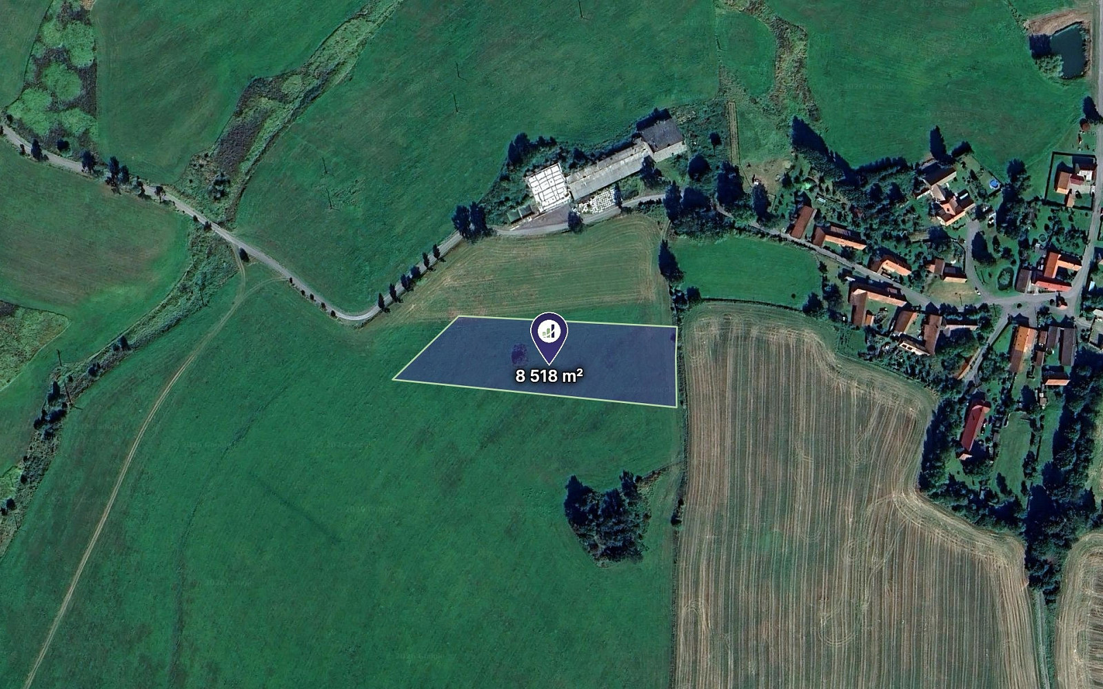 Tontti, 8518 m²