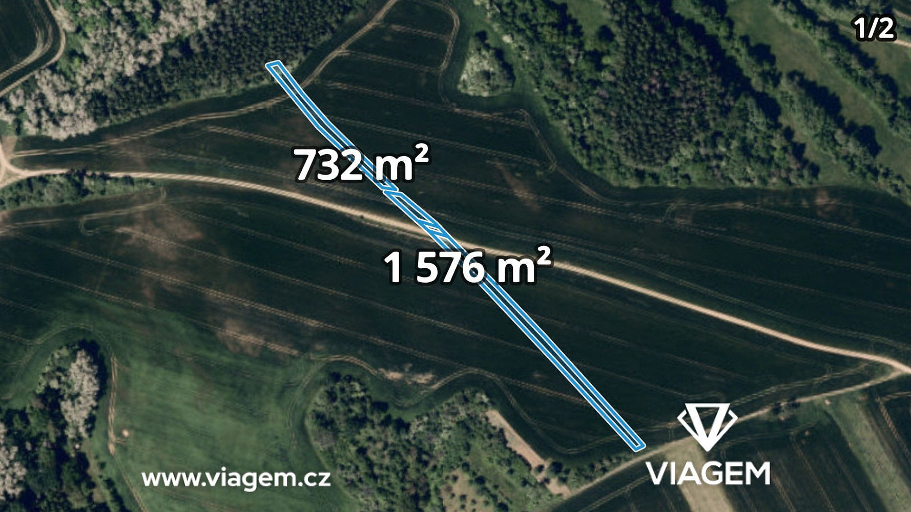 Prodej pole 458 m²