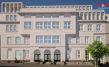 Pronájem obchodních prostor 100 m², Masarykova třída, Opava - Město