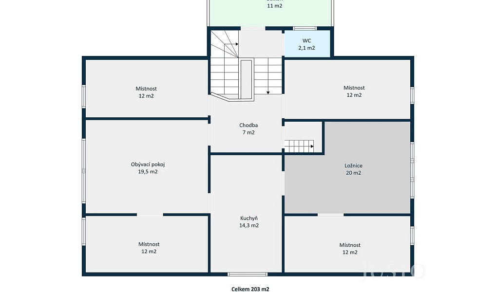 Prodej domu 203 m² s pozemkem 1 142 m², Plavy – náhled fotky 22