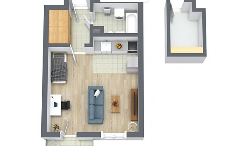 Prodej bytu 1+1, 43 m², Horní Měcholupy - Praha 15, Praha