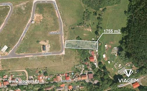 Prodej zahrady 877 m², Hudlice, okres Beroun