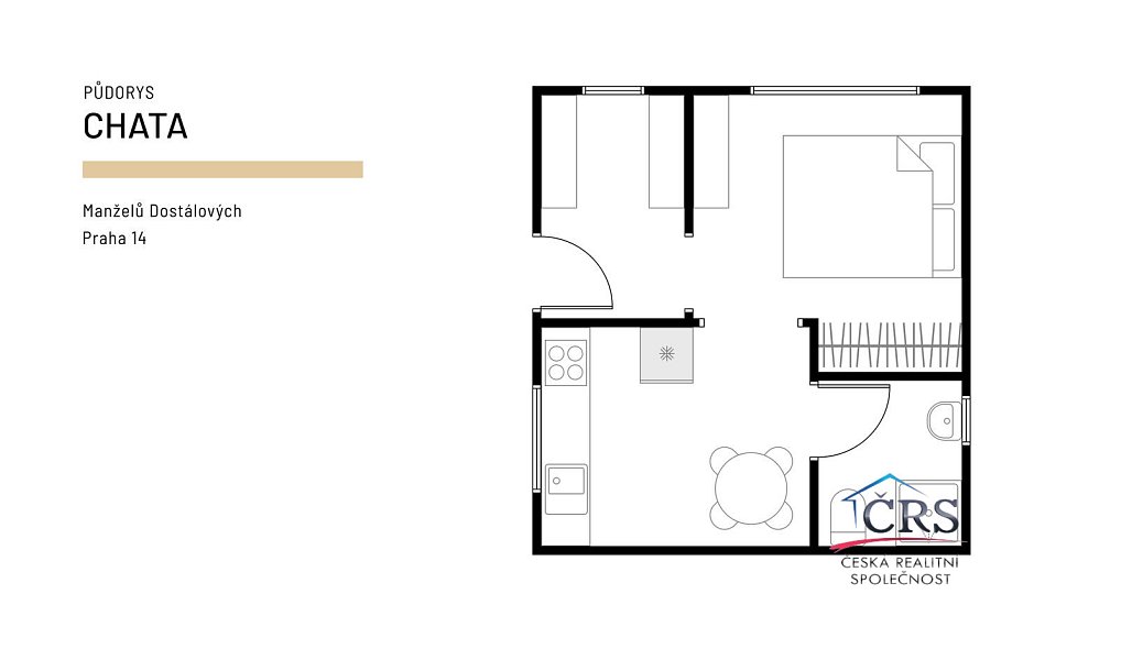 Prodej chaty/chalupy 23 m² s pozemkem 370 m², Praha – náhled fotky 21