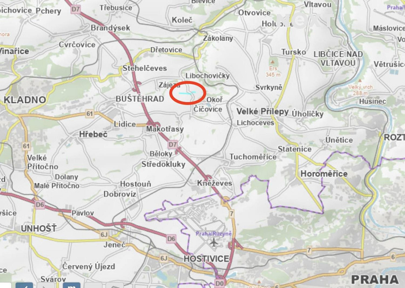 Prodej pole 15 704 m²