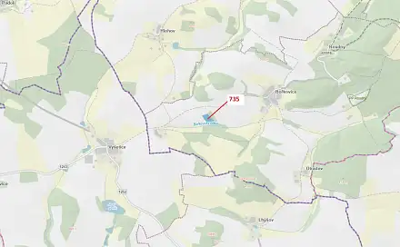 Dražba lesa 6 963 m², Zvěstov