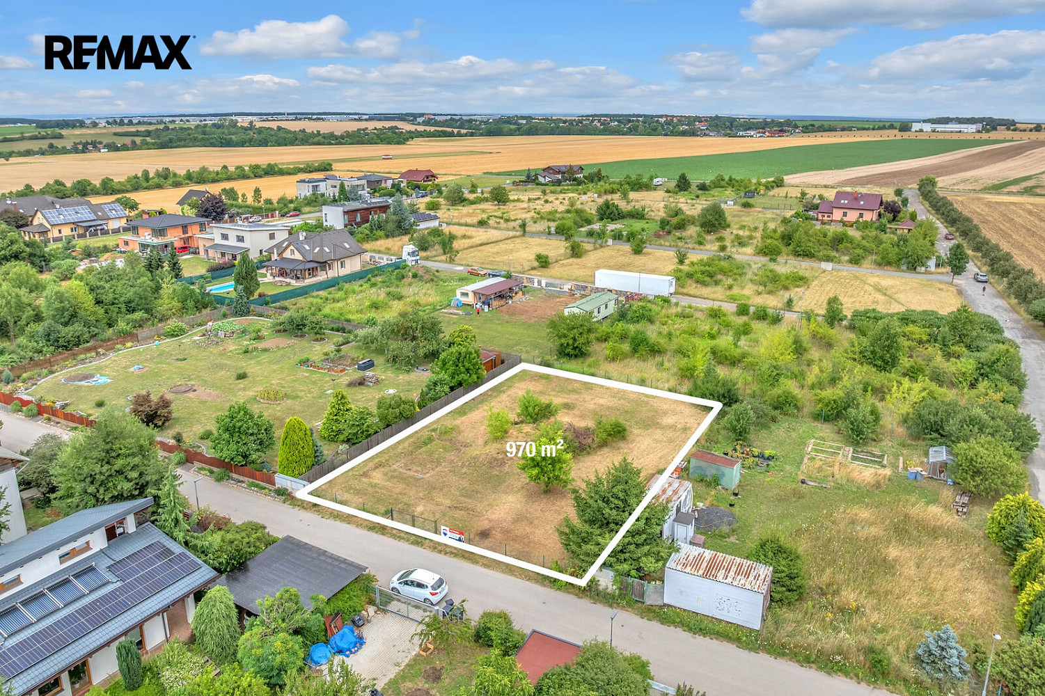 Prodej stavebního pozemku 970 m²