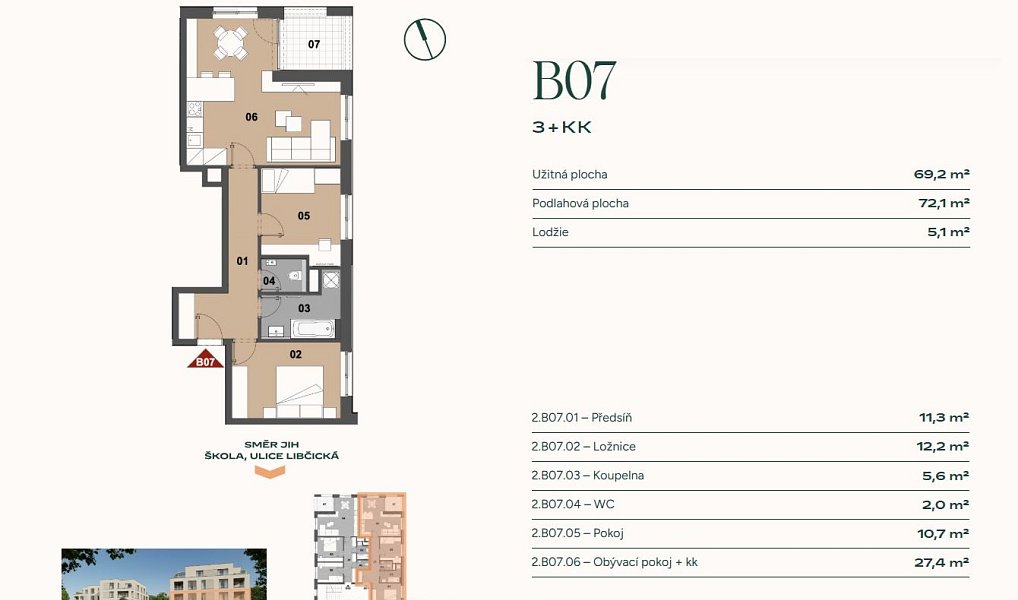 Prodej bytu 3+kk 77 m², Praha – náhled fotky 24