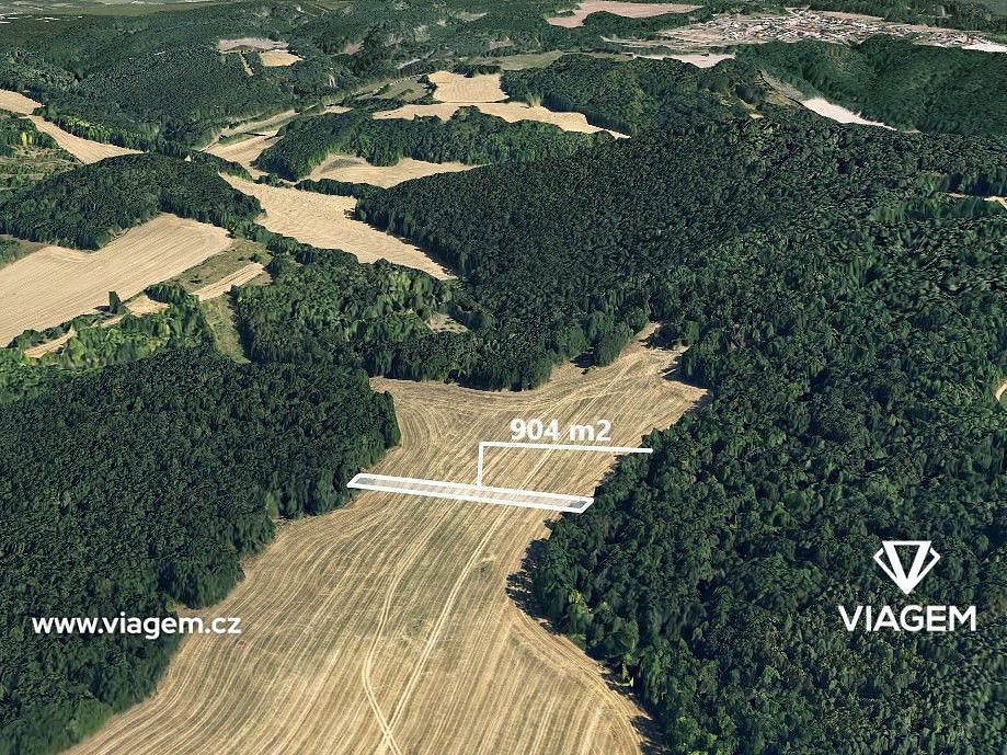 Prodej pole 904 m²