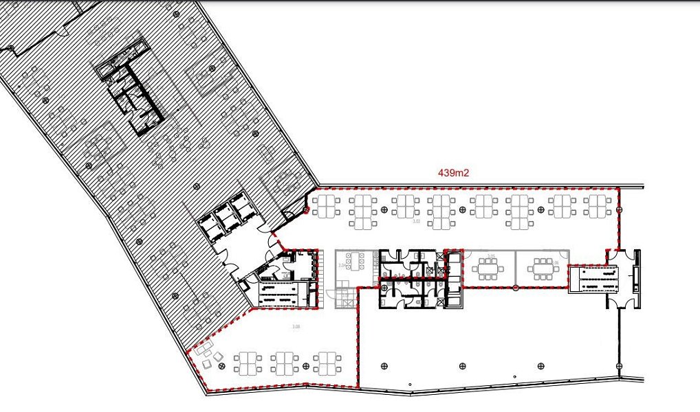 Pronájem kanceláře 439 m², Praha – náhled fotky 6