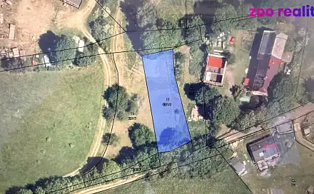 Prodej stavebního pozemku 1 005 m², Blatno