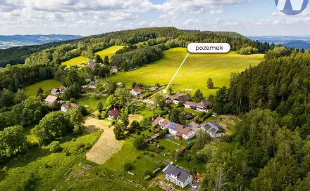 Prodej stavebního pozemku 2 650 m², Prachatice