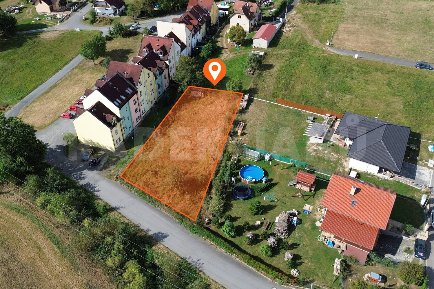 Prodej stavebního pozemku 896 m²