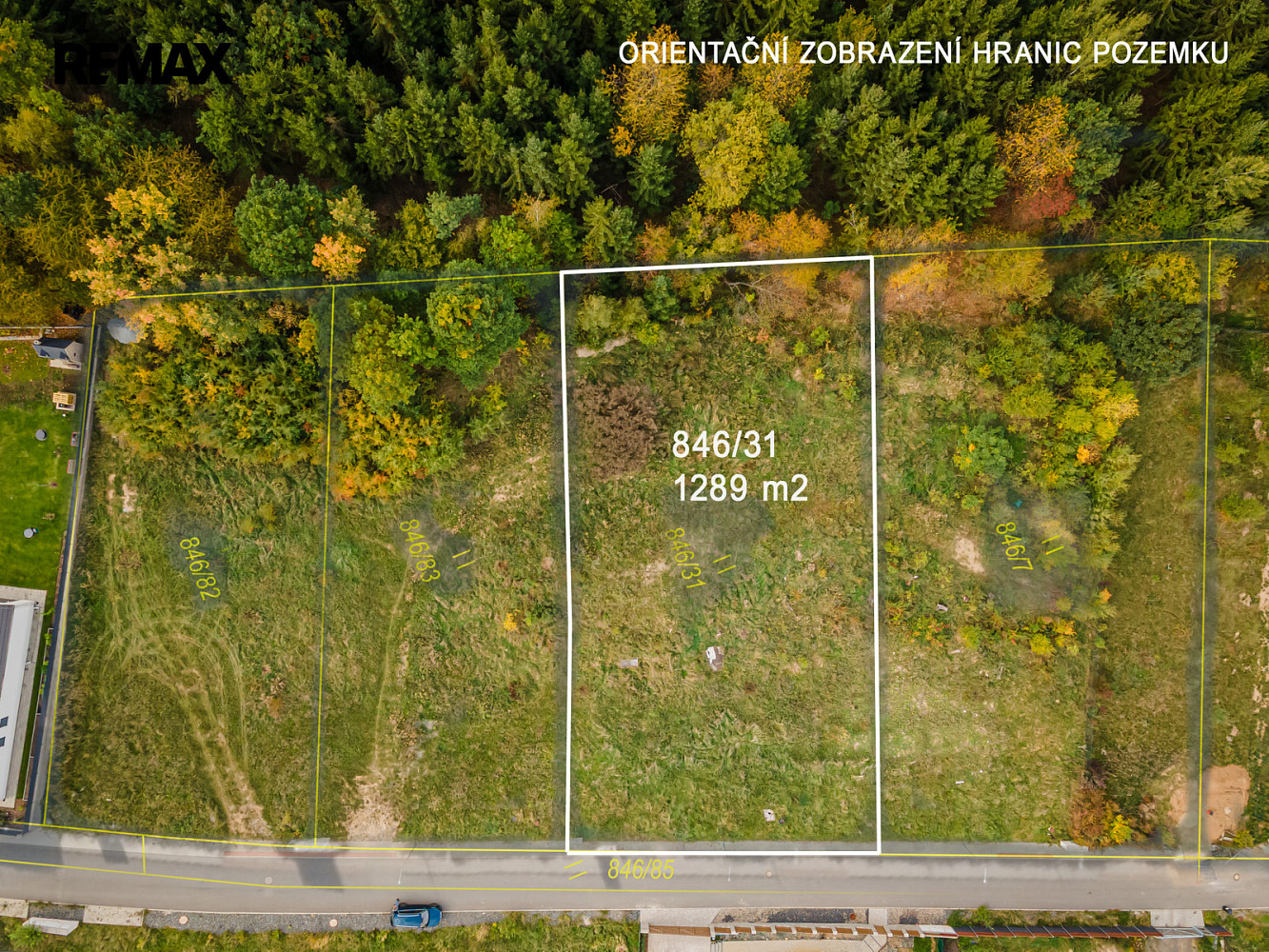 Prodej stavebního pozemku 1 289 m²