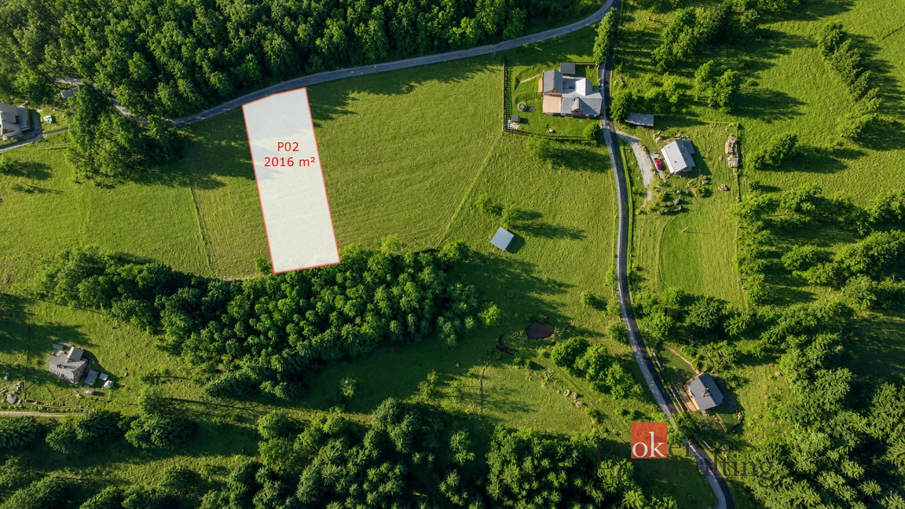 Prodej stavebního pozemku 2 016 m²