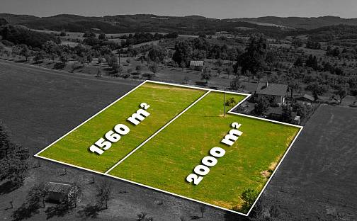 Prodej stavebního pozemku 1 560 m², Jasenná, okres Zlín