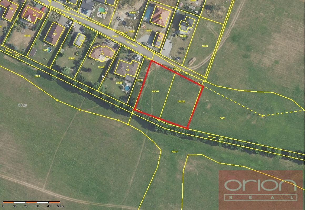 Prodej stavebního pozemku 2 122 m²
