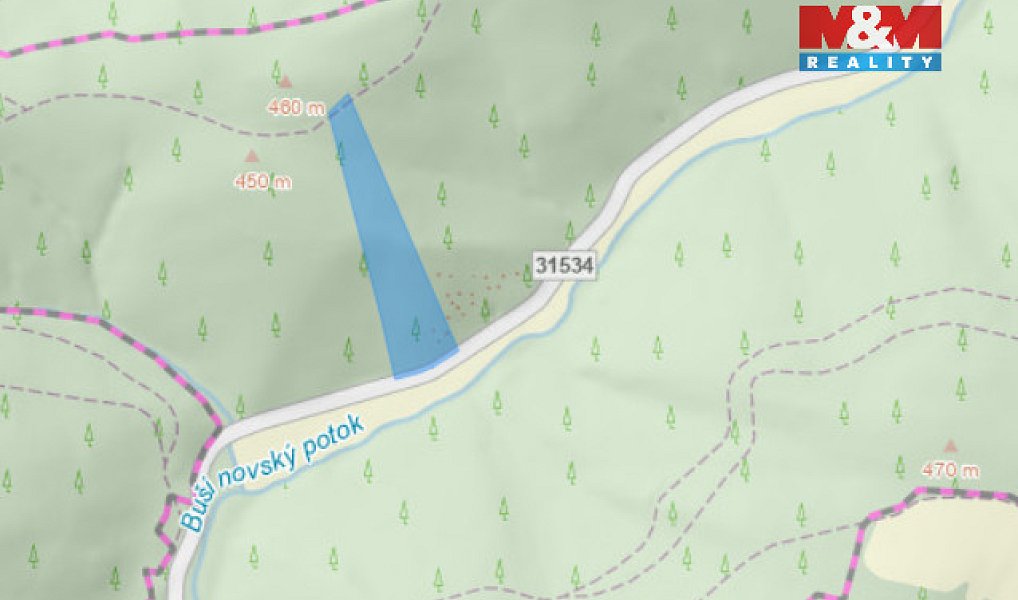 Prodej lesa 12 967 m², Nemile – náhled fotky 2