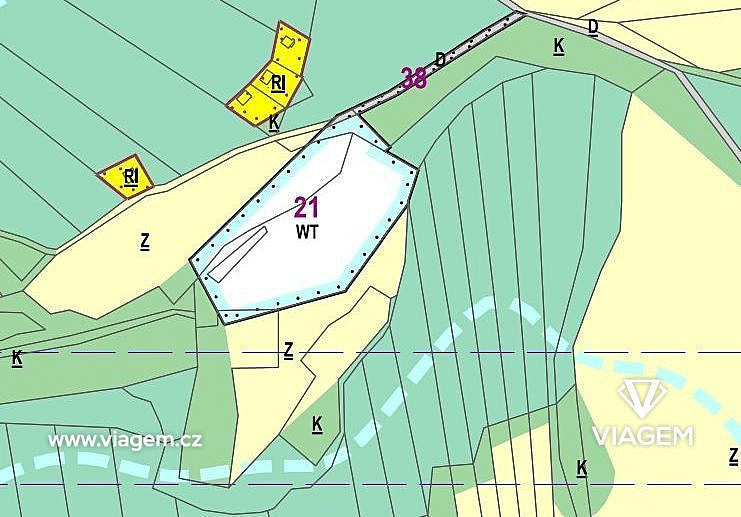 Prodej pole 2 289 m² – fotografie 3