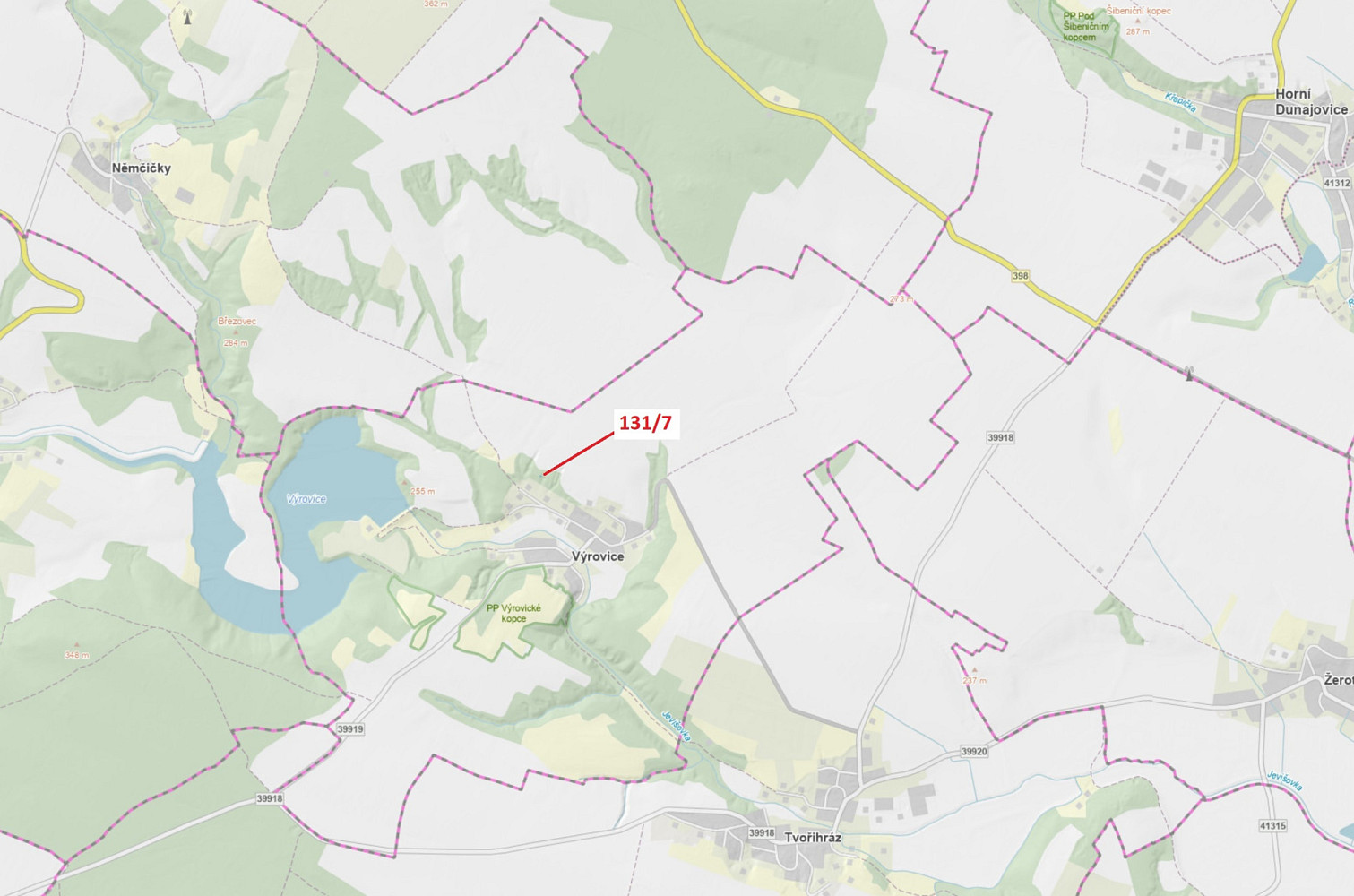 Dražba lesa 7 m²