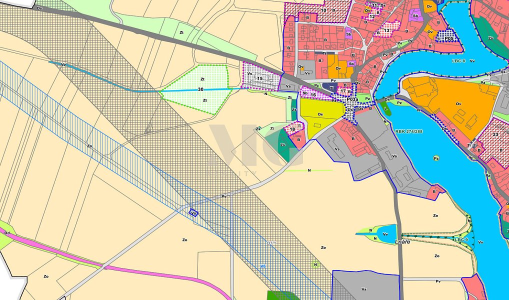 Prodej zahrady 3 023 m², Lnáře – náhled fotky 2