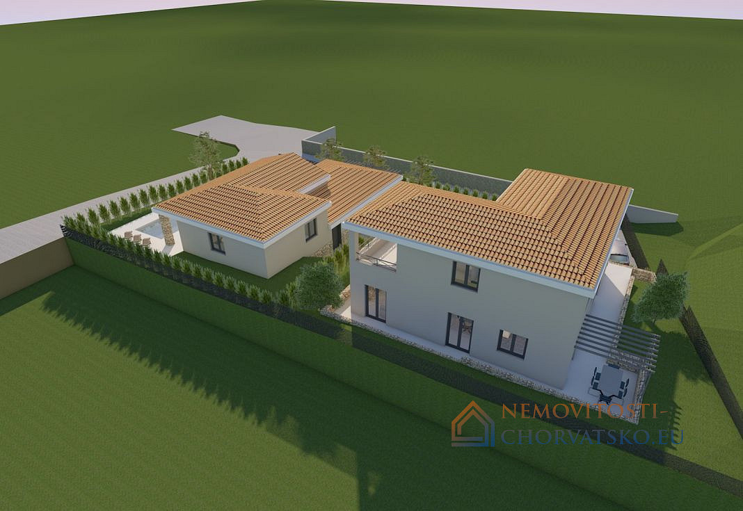 Prodej stavebního pozemku 608 m² - Aanzicht 4
