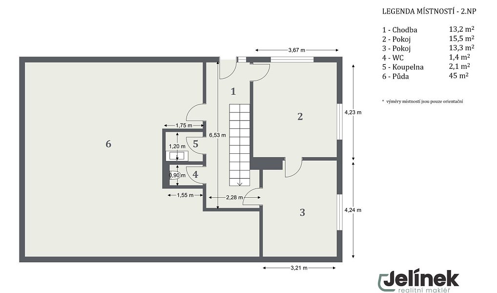 Prodej chaty/chalupy 104 m² s pozemkem 1 265 m², Rohozná – náhled fotky 21