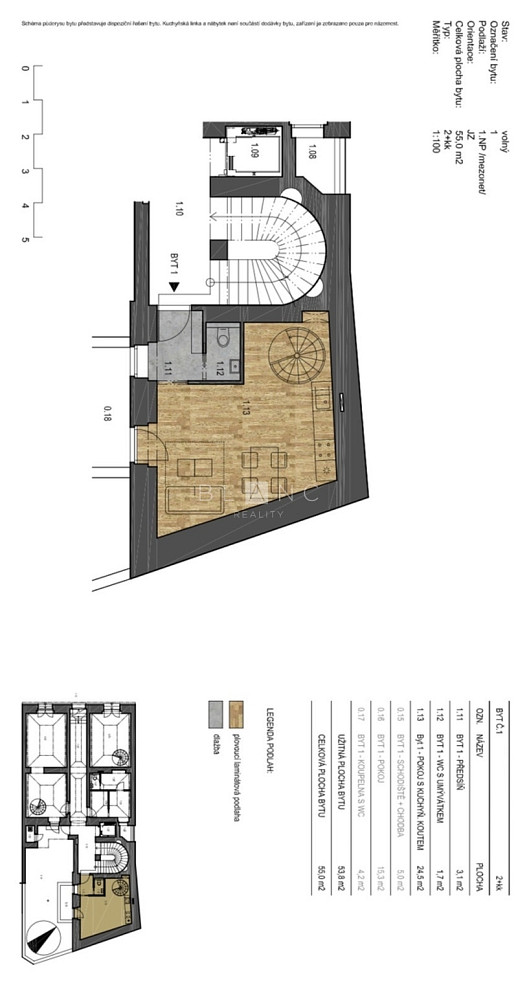 2+kk Apartment in Praha, obvod Praha 2 – pohled 2