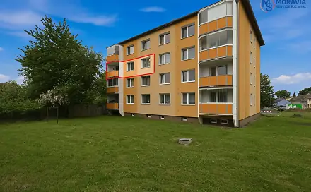Pronájem bytu 3+1 74 m², Albrechtova, Horka nad Moravou, okres Olomouc