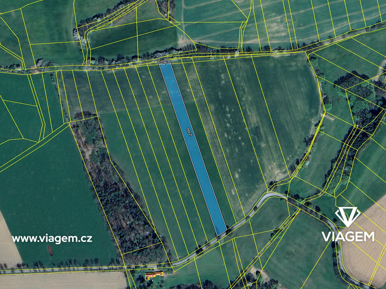 Prodej pole 1 279 m² – fotografie 4