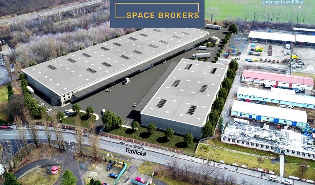 Pronájem skladovacích prostor 3 477 m², Bílina – náhled fotky 4