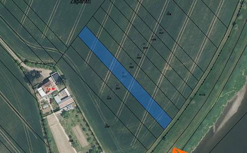 Prodej pozemku 180 m², Huštěnovice, okres Uherské Hradiště