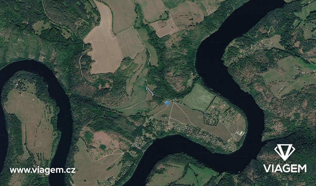 Prodej pole 1 361 m², Zduchovice – náhled fotky 3