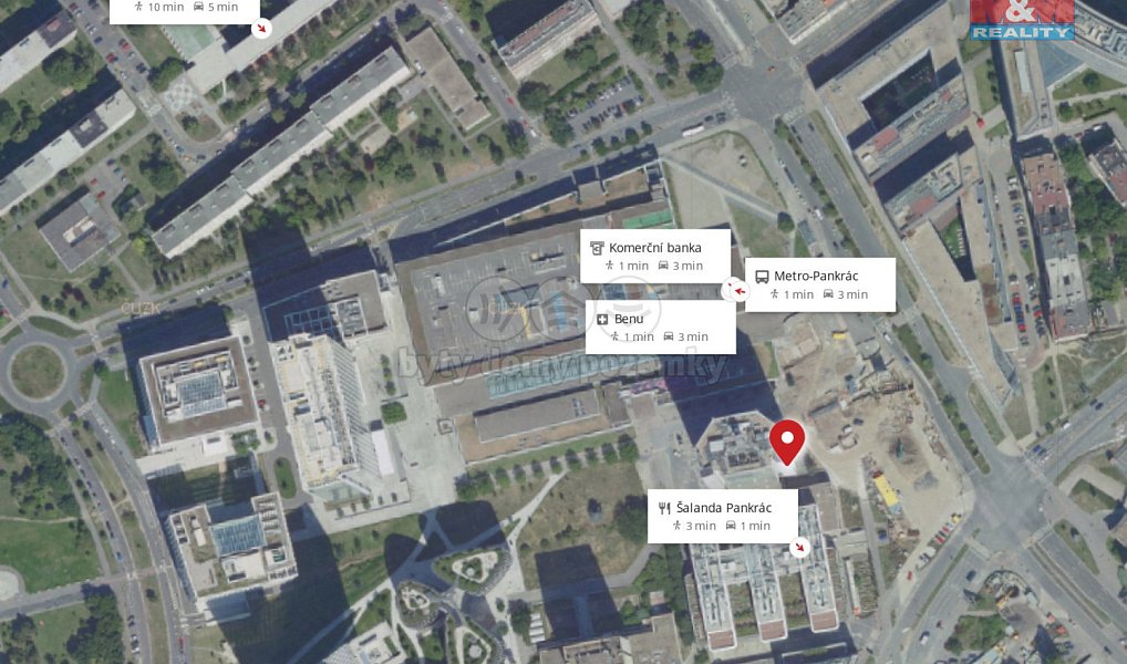 Pronájem kanceláře 69 m², Praha – náhled fotky 6