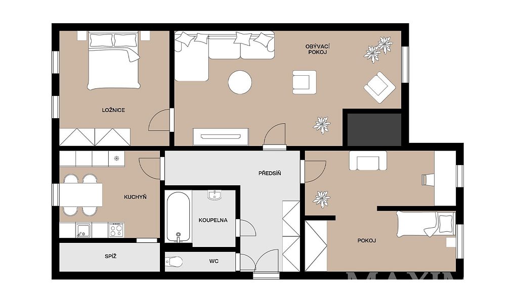 Prodej bytu 3+1 99 m², Protivín – náhled fotky 13