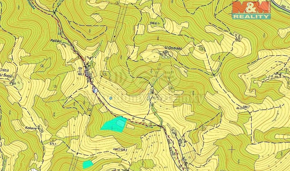 Prodej lesa 13 656 m², Huslenky – náhled fotky 5