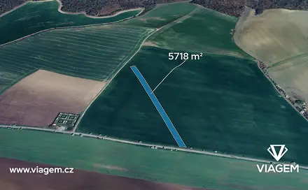 Prodej pole 1 143 m², Nítkovice, okres Kroměříž