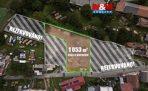 Prodej stavebního pozemku 1 053 m², Jizerní Vtelno, okres Mladá Boleslav
