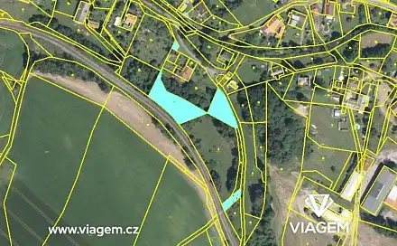 Prodej zahrady 617 m², Pustá Kamenice, okres Svitavy