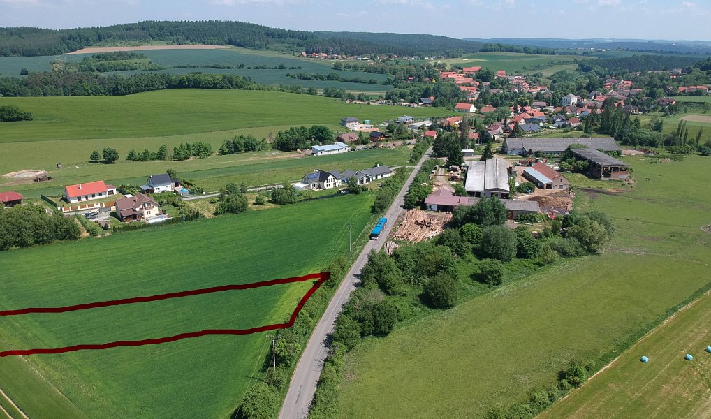 Prodej pole 1 145 m², Zvánovice – náhled fotky 2