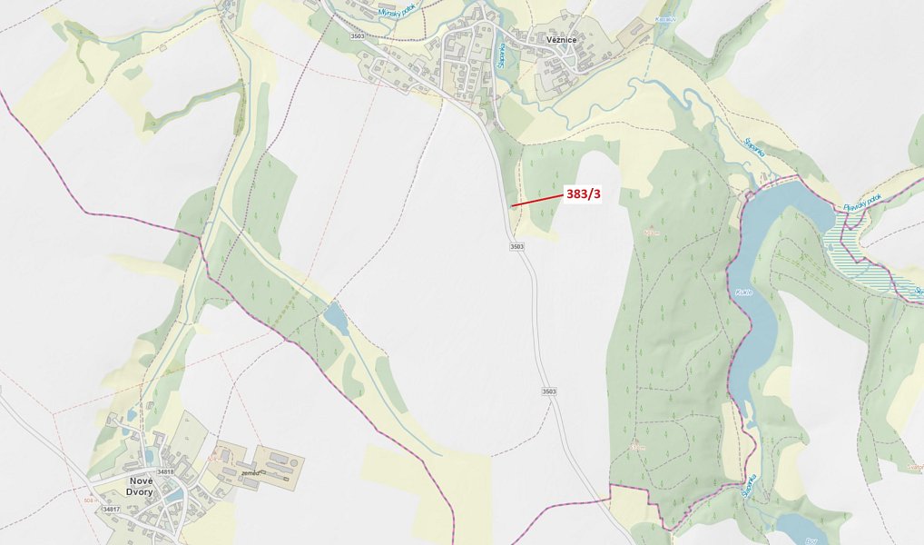 Dražba lesa, 20 m², Havlíčkův Brod, Věžnice