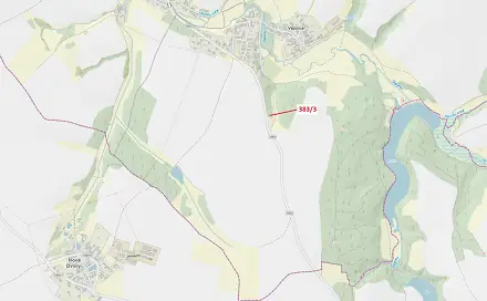 Dražba lesa 20 m², Věžnice