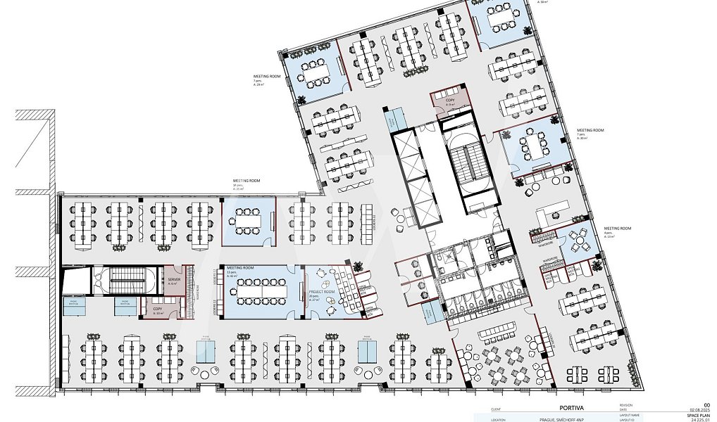 Pronájem kanceláře 1 494 m², Praha – náhled fotky 6