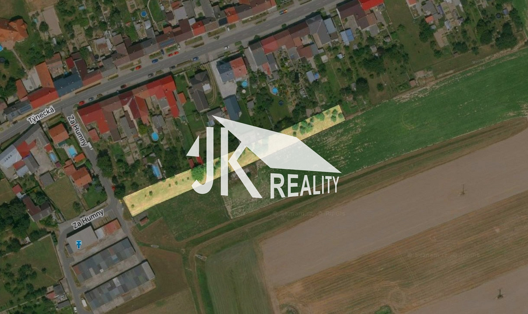 Prodej stavebního pozemku 2 248 m² – pohled 6