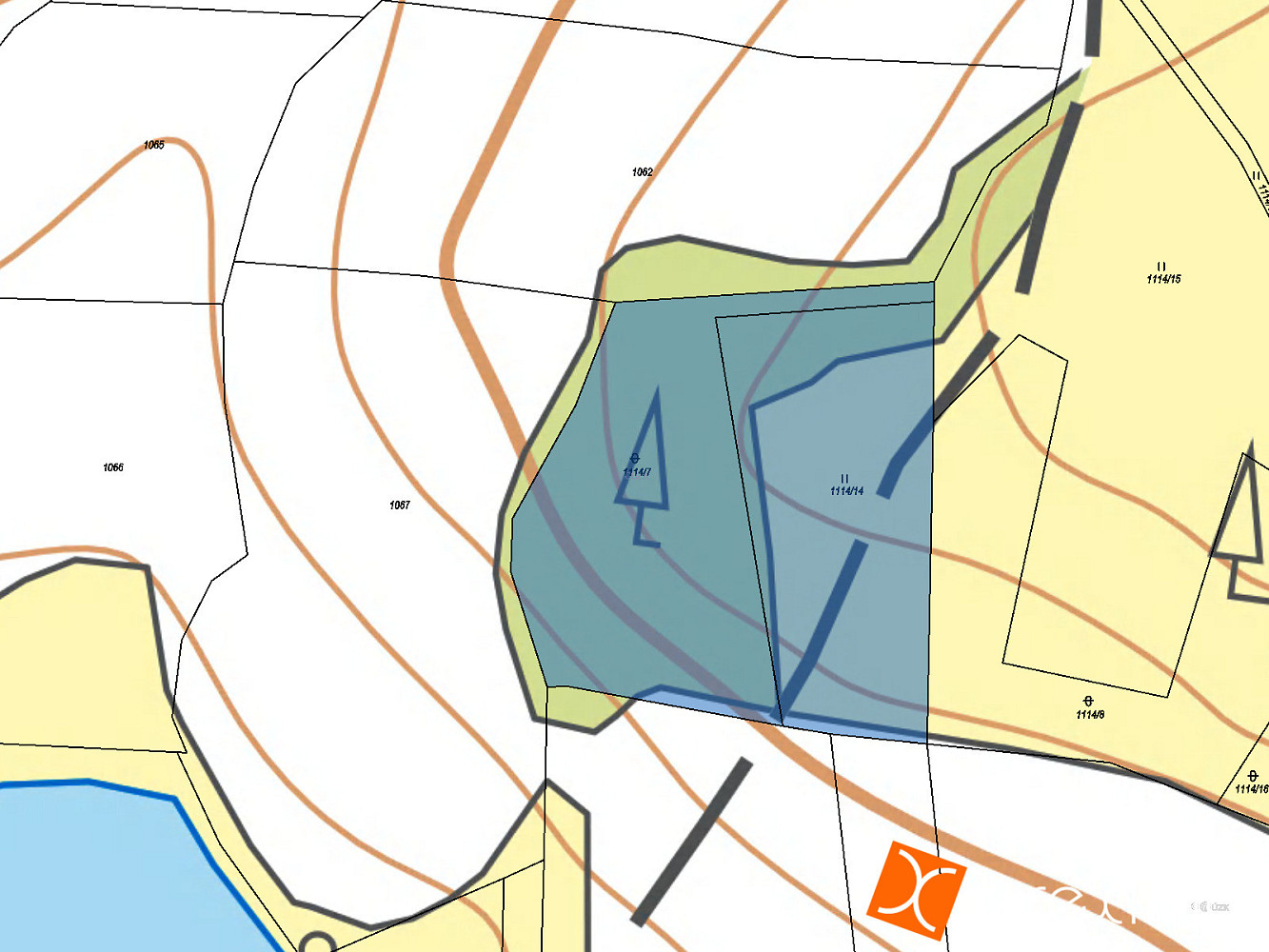 Prodej pozemku 473 m² - Widok 3