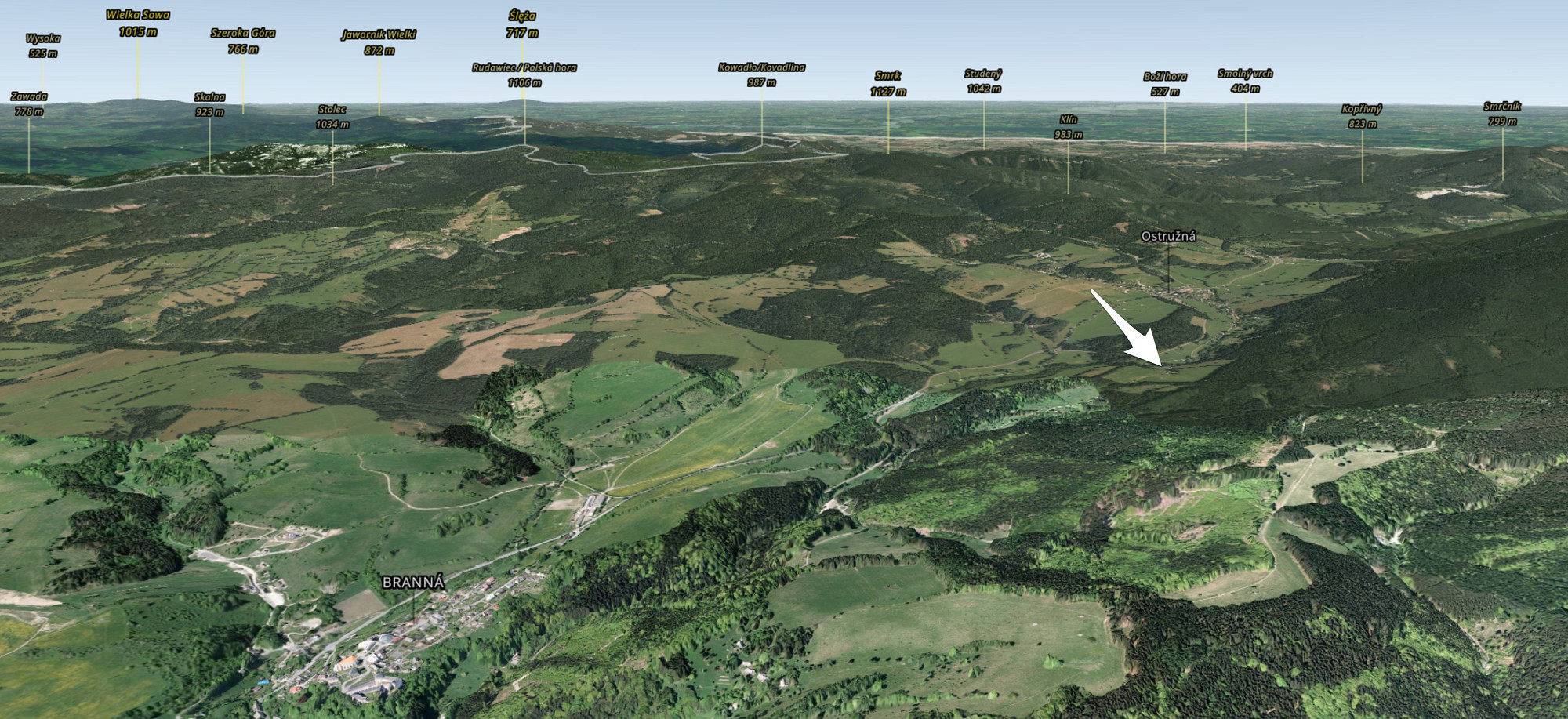Prodej louky 1 325 m²
