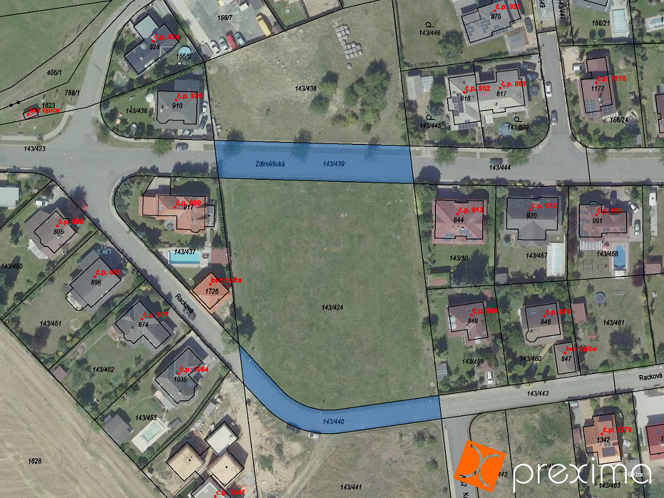 Prodej pozemku 6 m²