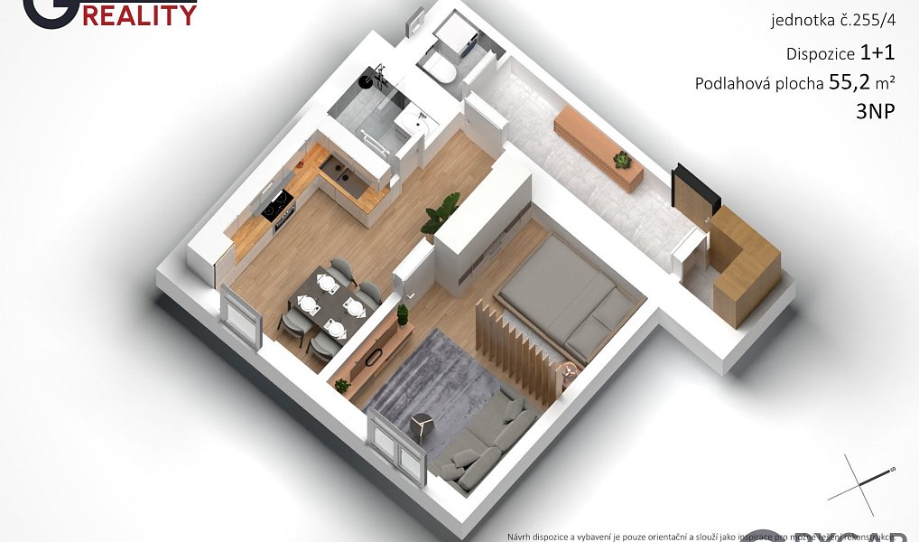 Prodej bytu 1+1 55 m², Praha – náhled fotky 10
