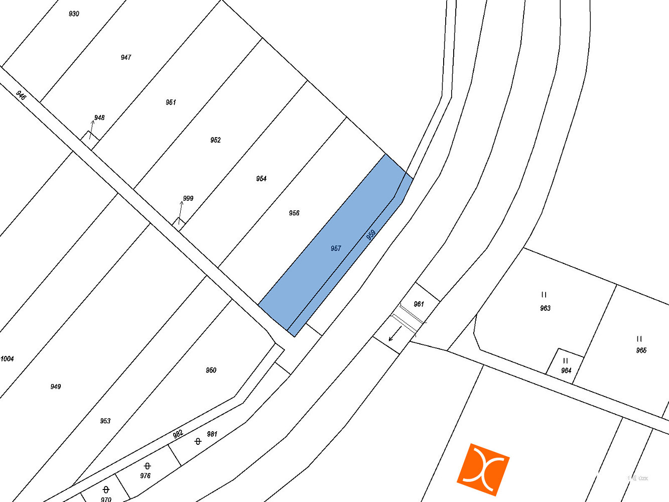 Prodej pozemku 773 m² – fotografie 5
