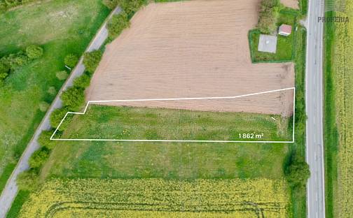 Prodej stavebního pozemku 1 862 m², Šebrov-Kateřina - Šebrov, okres Blansko